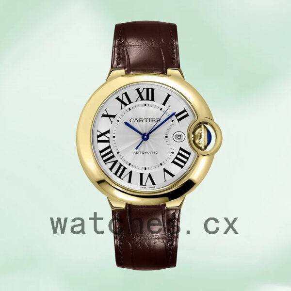 Cartier Ballon Bleu 36mm/42mm W6900551 Unisex Automatic Gold-tone Replica Watches - Image 2