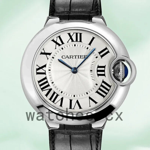 Cartier Ballon Bleu 33mm/36mm/46mm W6920055 Unisex Automatic Silver Dial Replica Watches