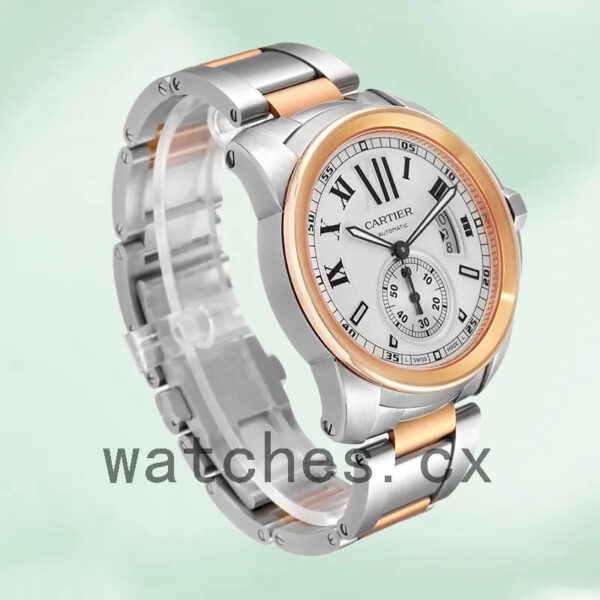 Cartier Calibre 42mm Men’s W7100036 Bracelet Automatic Replica Watches - Image 3