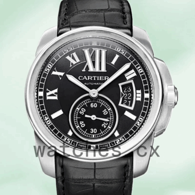 Cartier Calibre W7100041 42mm Men’s Automatic Silver-tone Replica Watches