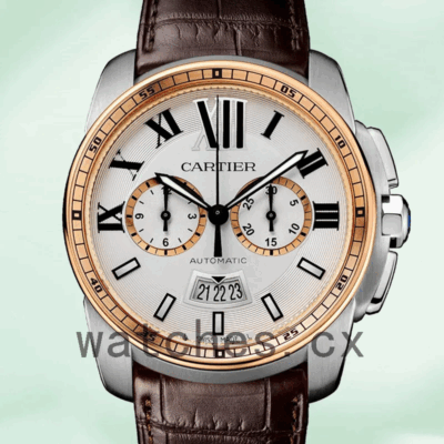 Cartier Calibre Men’s 42mm W7100043 Quartz Silver-tone Replica Watches