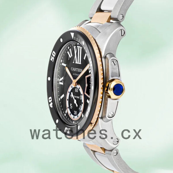 Cartier Calibre 42mm Men’s W7100054 Black Dial Replica Watches - Image 3