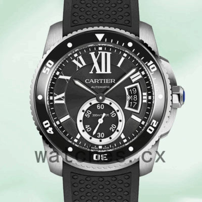 Cartier Calibre W7100056 42mm Men’s Silver-tone Replica Watches