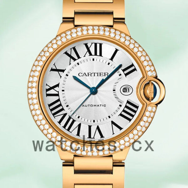 Cartier Ballon Bleu 42mm Men’s WE9007Z3 Automatic Replica Watches