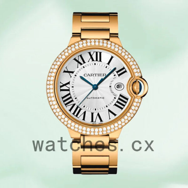 Cartier Ballon Bleu 42mm Men’s WE9007Z3 Automatic Replica Watches - Image 2