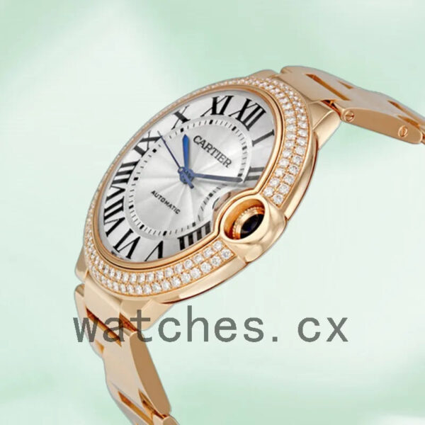 Cartier Ballon Bleu 42mm Men’s WE9007Z3 Automatic Replica Watches - Image 4