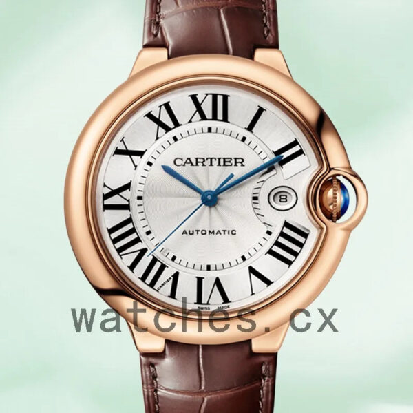 Cartier Ballon Bleu Men’s 42mm WGBB0030 Automatic White Dial Replica Watches
