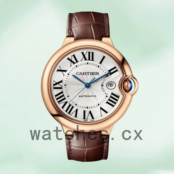 Cartier Ballon Bleu Men’s 42mm WGBB0030 Automatic White Dial Replica Watches - Image 2