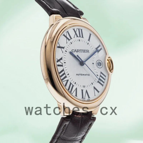 Cartier Ballon Bleu Men’s 42mm WGBB0030 Automatic White Dial Replica Watches - Image 4