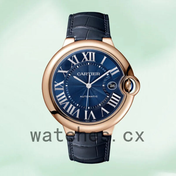 Cartier Ballon Bleu Men’s WGBB0036 36mm/42mm Automatic Rose Gold-tone Replica Watches - Image 2