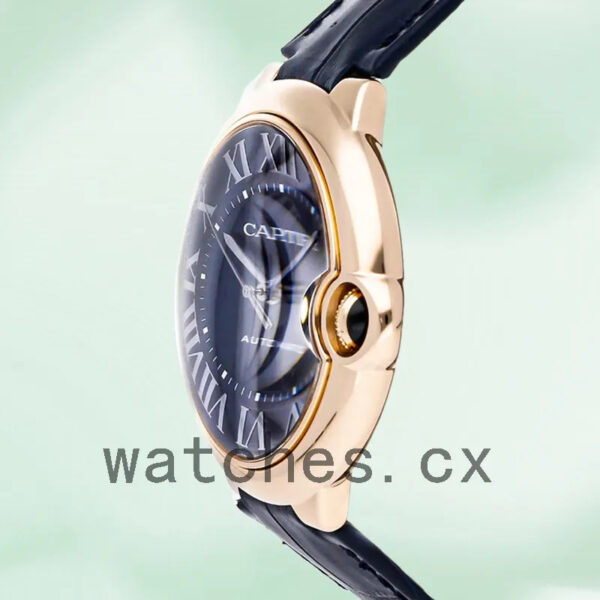 Cartier Ballon Bleu Men’s WGBB0036 36mm/42mm Automatic Rose Gold-tone Replica Watches - Image 3