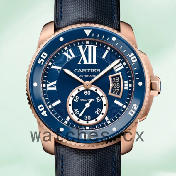 Cartier Calibre WGCA0009 42mm Men’s Automatic Strap Replica Watches
