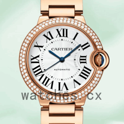 Cartier Ballon Bleu WJBB0067 Ladies 36mm Bracelet Rose Gold-tone Replica Watches
