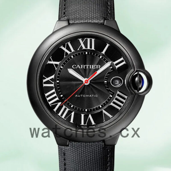 Cartier Ballon Bleu Men’s 42mm WSBB0015 Black Dial Replica Watches