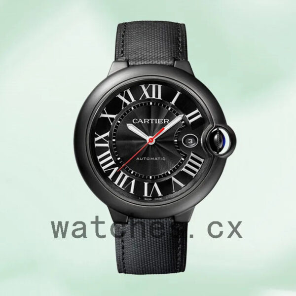 Cartier Ballon Bleu Men’s 42mm WSBB0015 Black Dial Replica Watches - Image 2