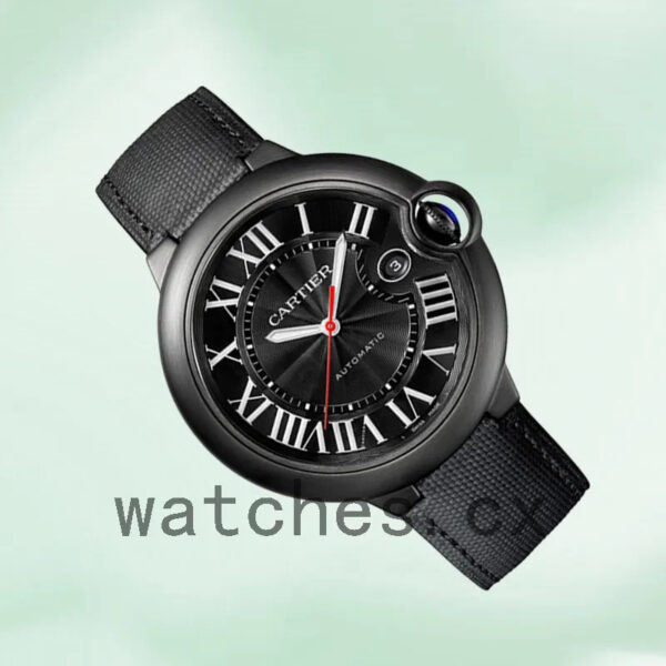 Cartier Ballon Bleu Men’s 42mm WSBB0015 Black Dial Replica Watches - Image 3