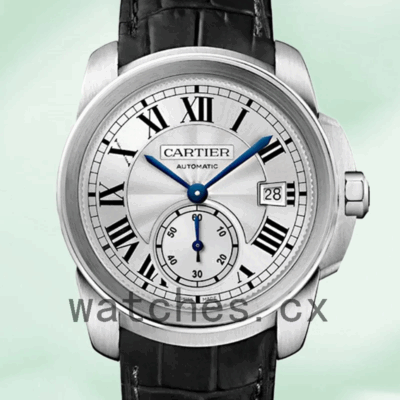 Cartier Calibre Men’s 42mm WSCA0003 Silver Dial Replica Watches