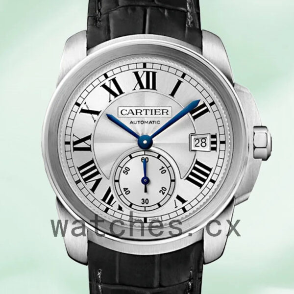 Cartier Calibre Men’s 42mm WSCA0003 Silver Dial Replica Watches