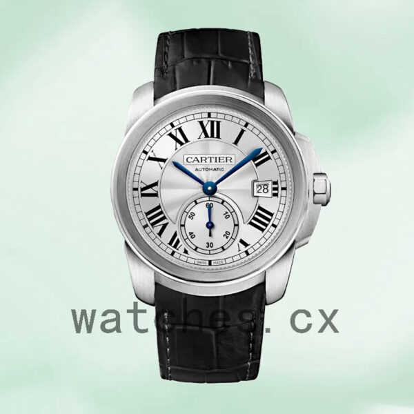Cartier Calibre Men’s 42mm WSCA0003 Silver Dial Replica Watches - Image 2