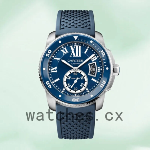 Cartier Calibre WSCA0011 Men’s 42mm Blue Dial Replica Watches - Image 2