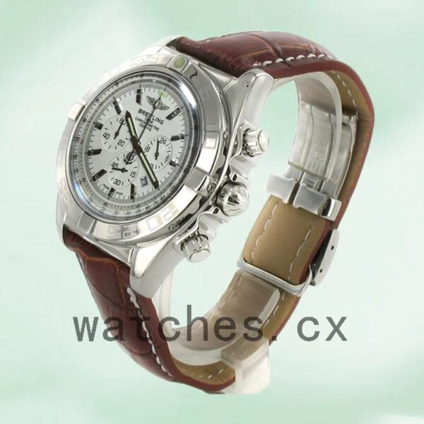 Breitling Chronomat 44 Men’s 43mm ChronomatW002 Silver-tone Strap Replica Watches