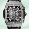 Hublot Spirit Of Big Bang 601.NX.0173.LR 44mm Men Skeleton Dial Silver-tone Replica Watches