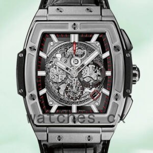 Hublot Spirit Of Big Bang 601.NX.0173.LR 44mm Men Skeleton Dial Silver-tone Replica Watches