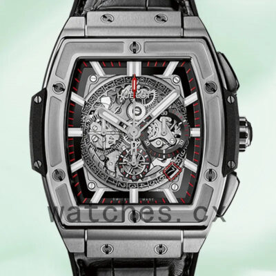 Hublot Spirit Of Big Bang 601.NX.0173.LR 44mm Men Skeleton Dial Silver-tone Replica Watches