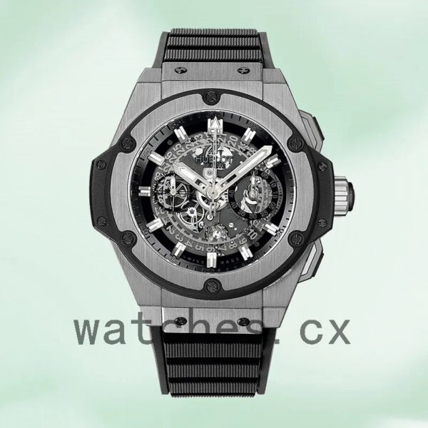 Hublot King Power Men 701.NX.0170.RX 48mm Rubber Band Replica Watches - Image 2