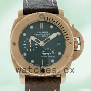 Panerai Luminor Submersible Men’s 47mm PAM00507 Leather Strap Automatic Replica Watches