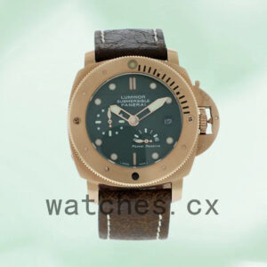 Panerai Luminor Submersible Men’s 47mm PAM00507 Leather Strap Automatic Replica Watches