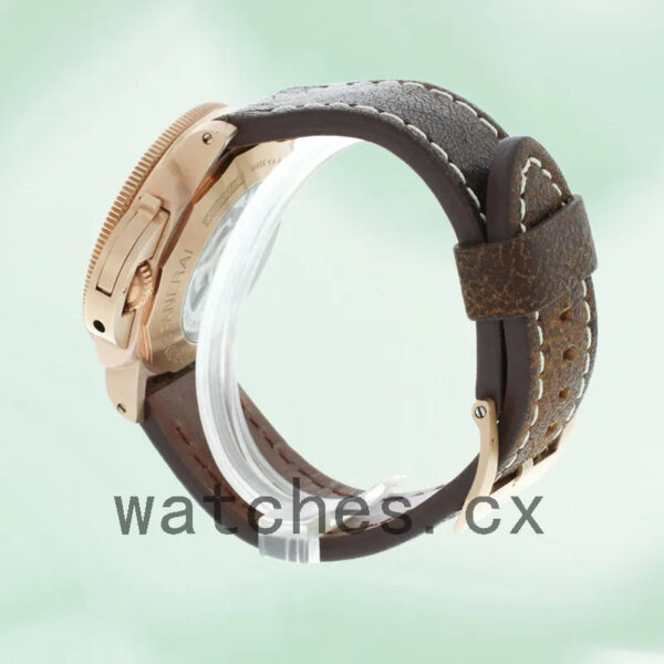 Panerai Luminor Submersible Men’s 47mm PAM00507 Leather Strap Automatic Replica Watches - Image 4