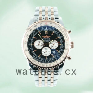 Breitling Navitimer Men’s 46mm NavitimerBK017 Bracelet Black Dial Replica Watches