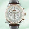 Breitling Navitimer NavitimerW018 Men’s 46mm Rose Gold-tone White Dial Replica Watches