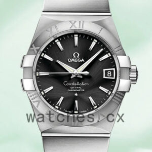 Omega Constellation Men 38mm 123.10.38.21.01.001 Silver-tone Bracelet Replica Watches