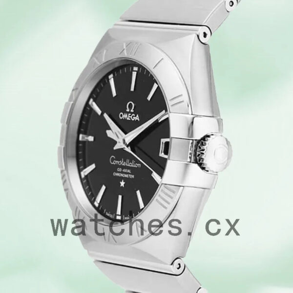 Omega Constellation Men 38mm 123.10.38.21.01.001 Silver-tone Bracelet Replica Watches - Image 3
