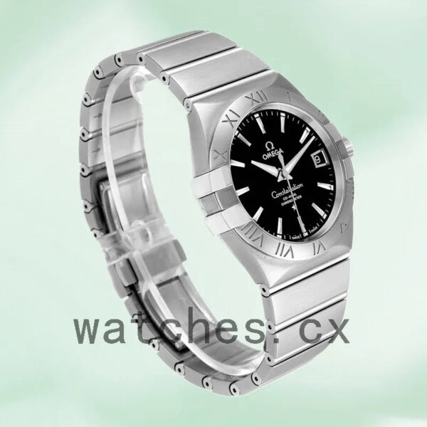 Omega Constellation Men 38mm 123.10.38.21.01.001 Silver-tone Bracelet Replica Watches - Image 4