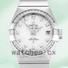 Omega Constellation 28mm 123.15.27.20.55.001 Ladies Automatic White Dial Replica Watches