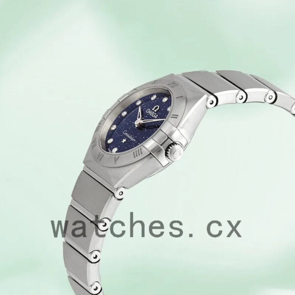 Omega Constellation 27mm Ladies 131.10.25.60.53.001 Bracelet Quartz Replica Watches - Image 3