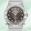 Omega Constellation 27mm Ladies 131.10.25.60.56.001 Grey Dial Quartz Replica Watches