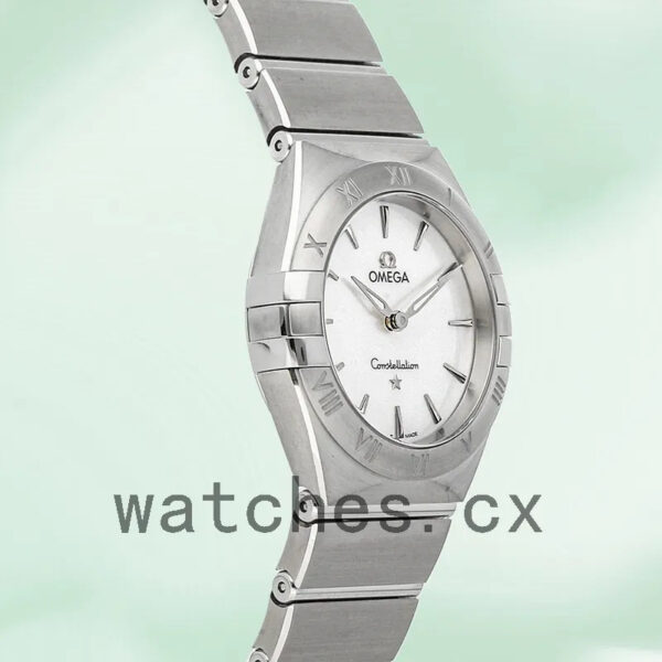 Omega Constellation 27mm 131.10.28.60.05.001 Ladies Bracelet Replica Watches - Image 4