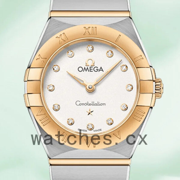 Omega Constellation Ladies 27mm 131.20.25.60.52.002 Quartz Replica Watches