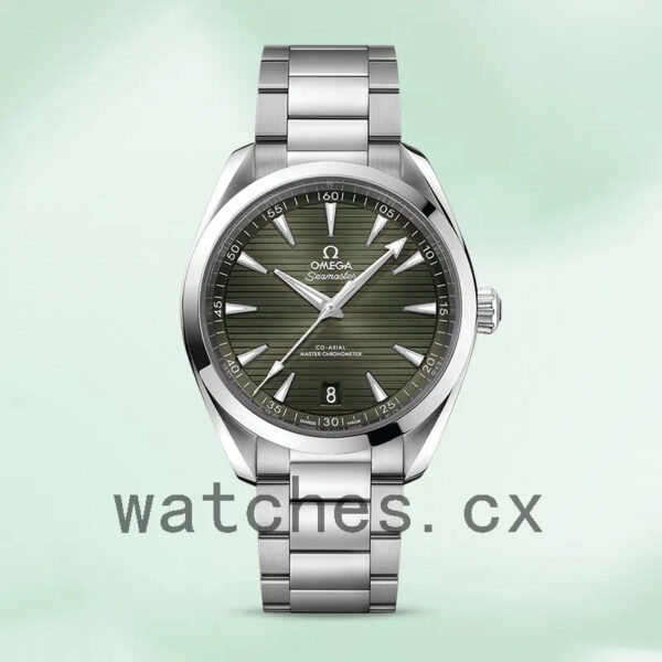 Omega Seamaster Men 42mm 220.10.41.21.10.001 Green Dial Replica Watches - Image 2
