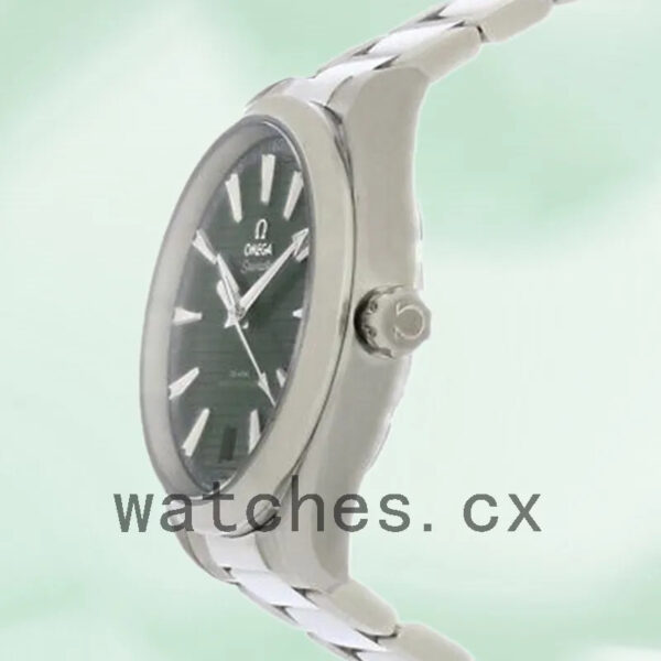 Omega Seamaster Men 42mm 220.10.41.21.10.001 Green Dial Replica Watches - Image 4