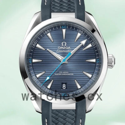 Omega Seamaster 220.12.41.21.03.002 42mm Men Silver-tone Blue Dial Replica Watches