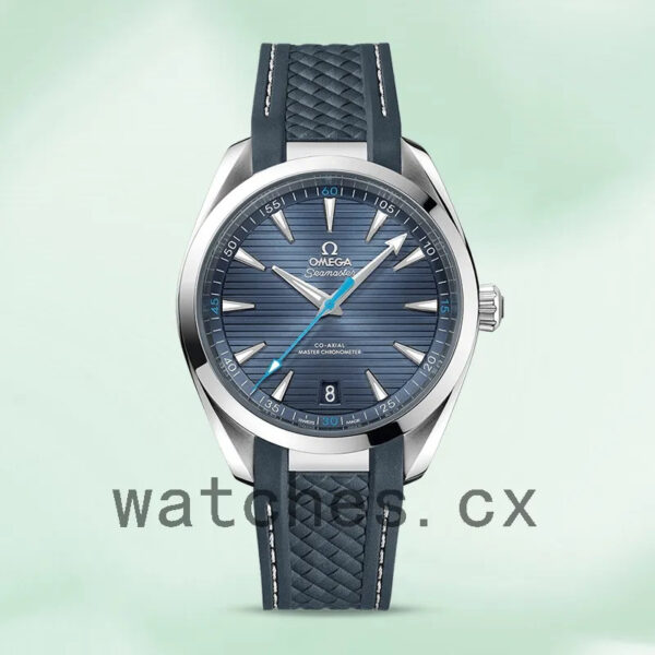 Omega Seamaster 220.12.41.21.03.002 42mm Men Silver-tone Blue Dial Replica Watches - Image 2