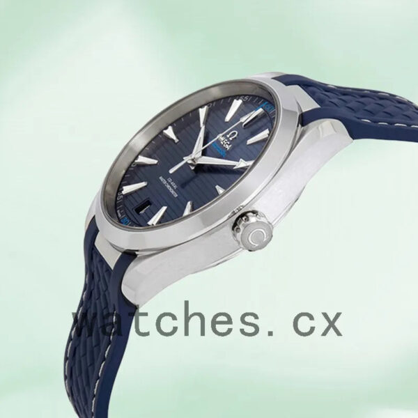 Omega Seamaster 220.12.41.21.03.002 42mm Men Silver-tone Blue Dial Replica Watches - Image 3