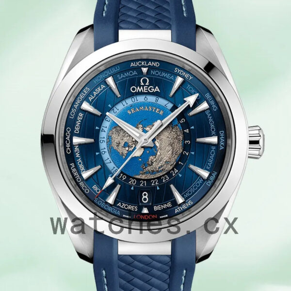 Omega Seamaster 220.12.43.22.03.001 Men 41mm Blue Dial Replica Watches