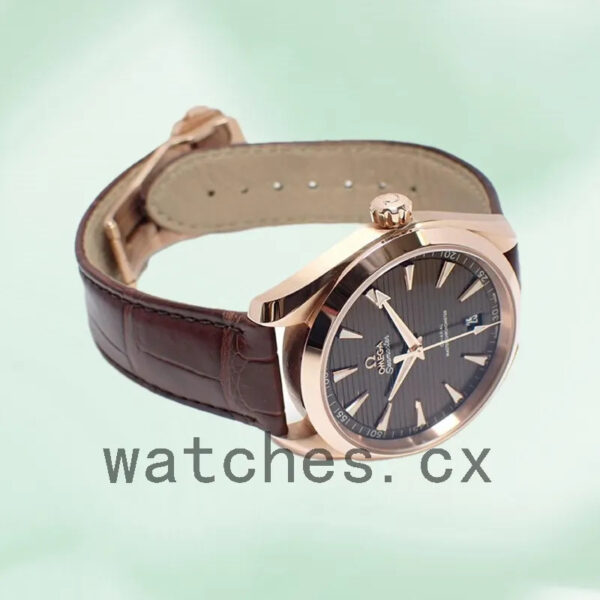 Omega Seamaster Men 220.53.41.21.13.001 41mm Automatic Brown Dial Replica Watches - Image 4