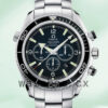 Omega Seamaster 45mm/44mm Men 2210.50.00 Silver-tone Black Dial Replica Watches